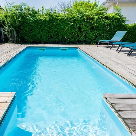 Nyaraló Jolie Maison Landaise Avec Piscine