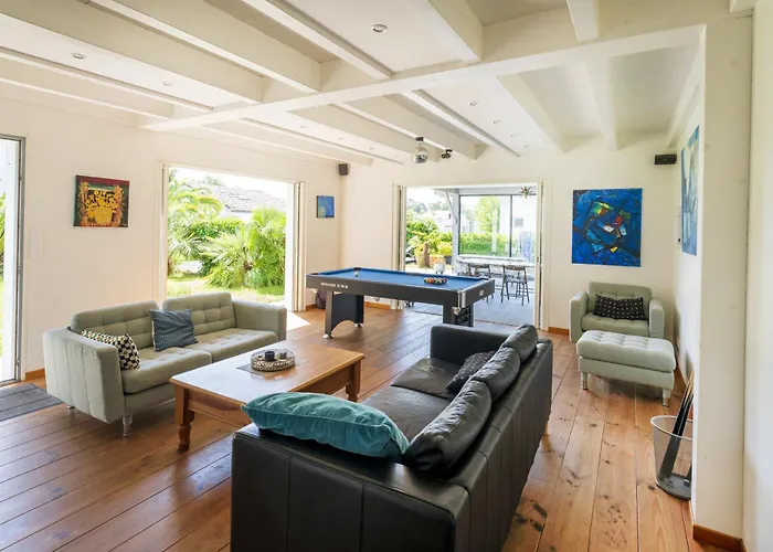 Jolie Maison Landaise Avec Piscine Semesterbostad *